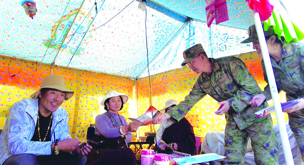 投身綠色軍營 逐夢無悔青春 ——玉樹州雜多縣2023年下半年征兵工作見聞