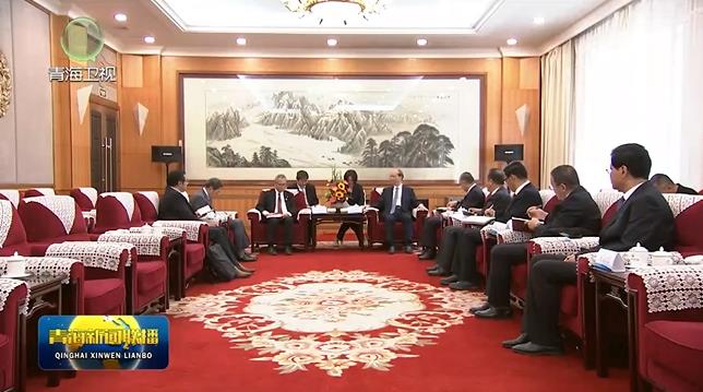 吳曉軍會見中國住友商事集團首席執行官有友晴彥一行