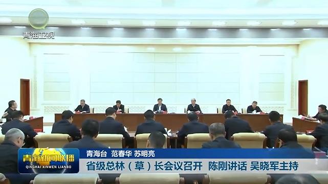 省級總林(草)長會議召開 陳剛講話 吳曉軍主持