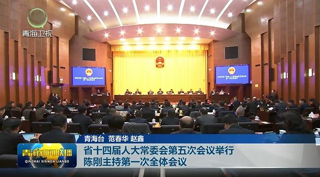 省十四屆人大常委會第五次會議舉行 陳剛主持第一次全體會議
