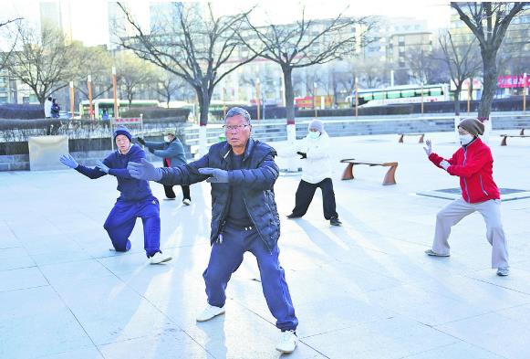 高原冬日健身熱