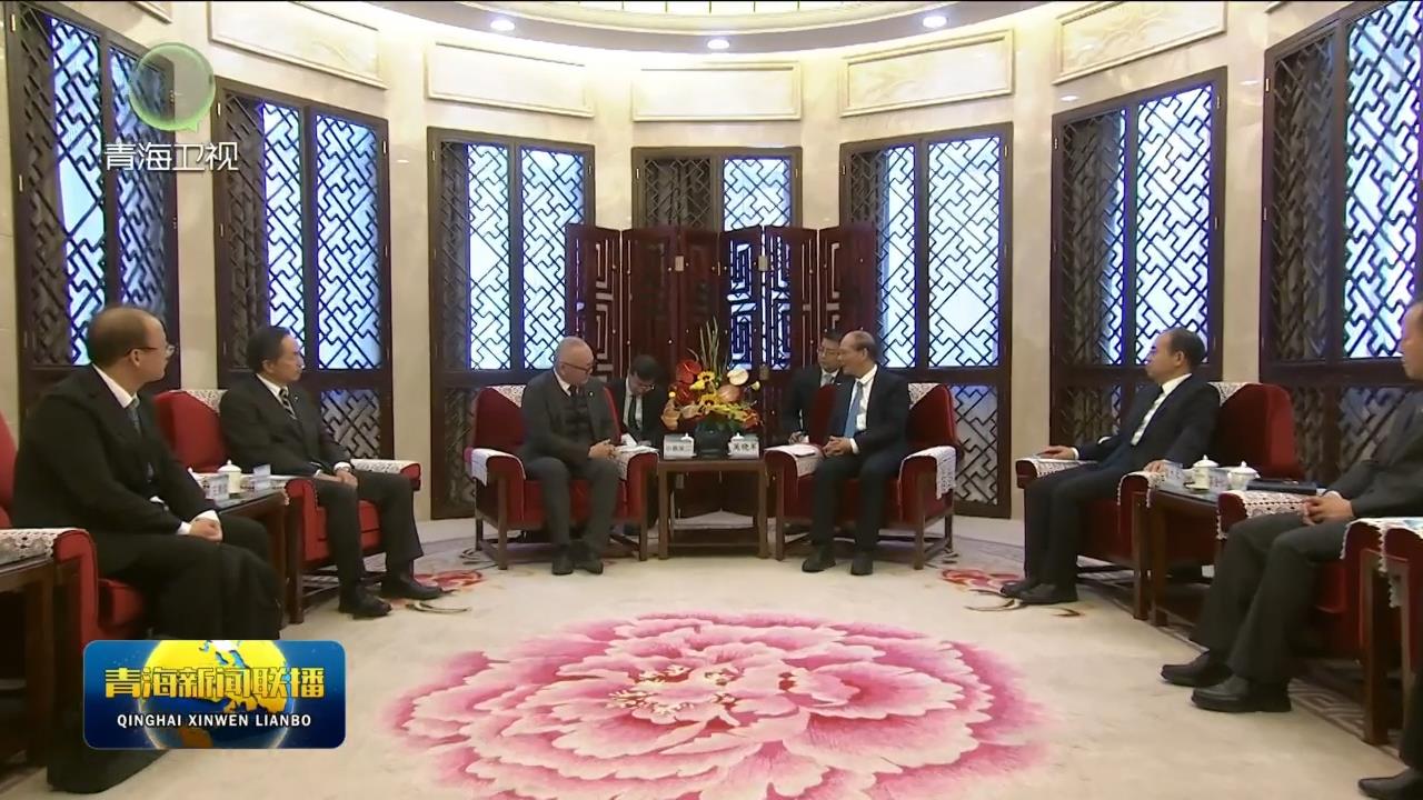 吳曉軍會見日本小島沖壓工業株式會社社長小島榮二一行