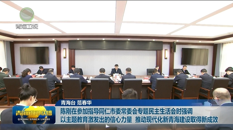 陳剛在參加指導(dǎo)同仁市委常委會專題民主生活會時強調(diào) 以主題教育激發(fā)出的信心力量 推動現(xiàn)代化新青海建設(shè)取得新成效