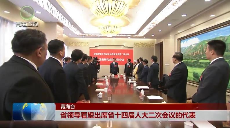 省領導看望出席省十四屆人大二次會議的代表