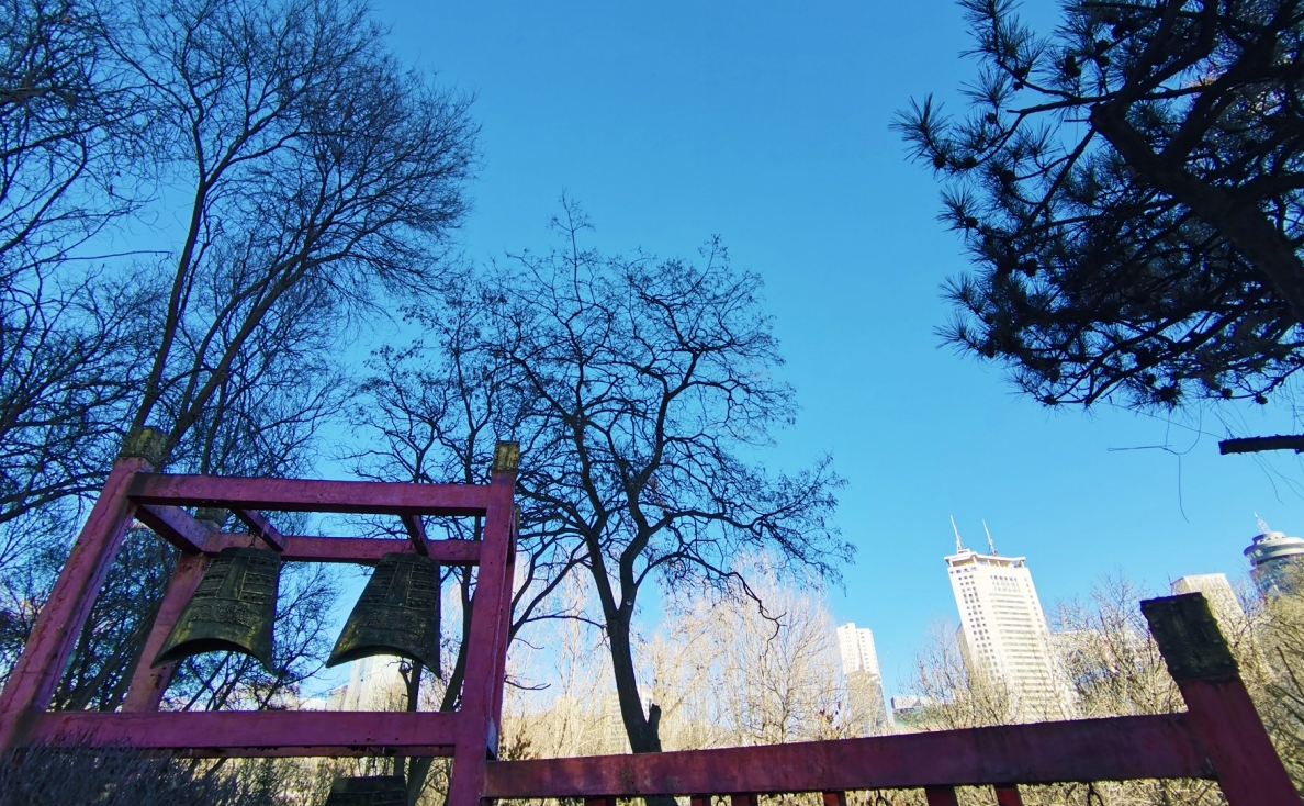 春節期間“西寧藍”再次刷屏