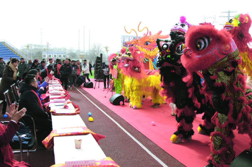 【新春走基層】青海貴德第三屆舞龍舞獅大會開幕