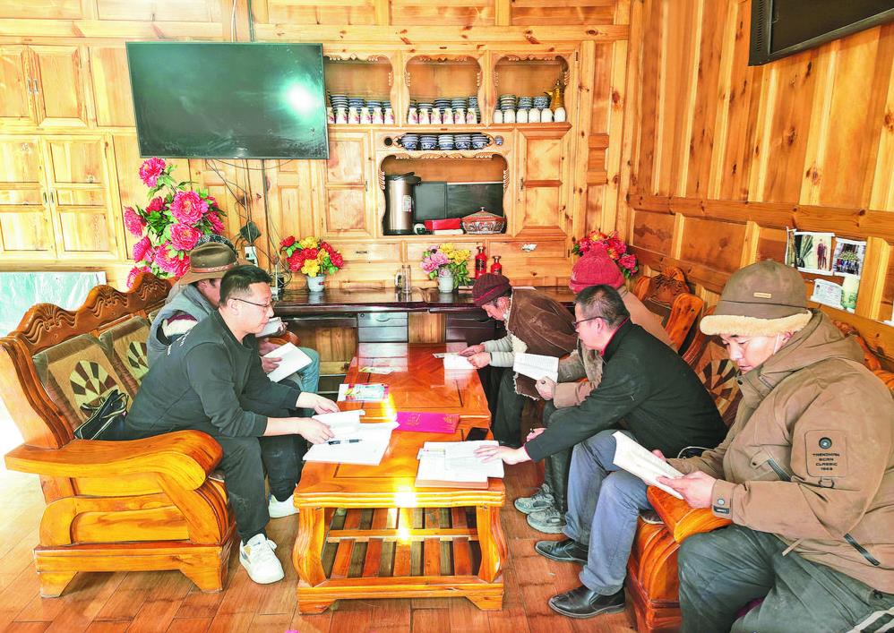 【感黨恩 聽黨話 跟黨走·和諧青海行】下恰藏村里來了“實干家”