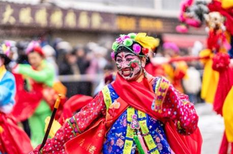 【新春走基層】熱情擋不住,湟中社火刷屏了