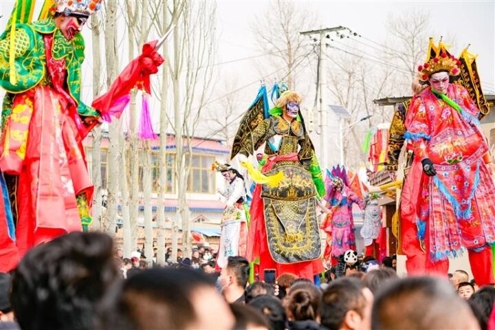 【新春走基層】千戶營高臺來了!精彩的“空中雜技”