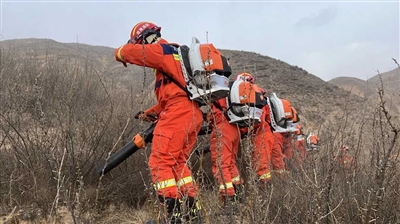 西寧市開展森林草原火災及應急通信能力演練