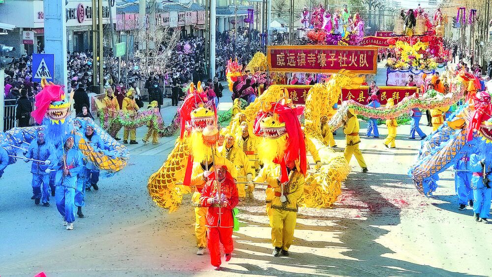 互助:“二月二·龍抬頭”非遺展演暨品牌巡游活動舉行