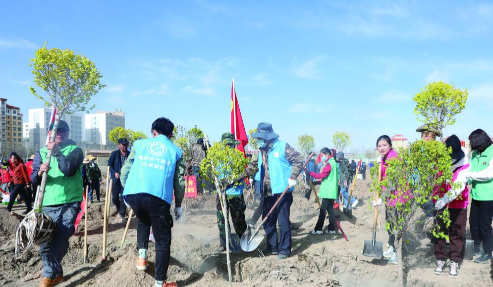 【綠化國土 美化家園】春風綠海西 萬木共筑夢——海西州2024年全民義務植樹活動側記