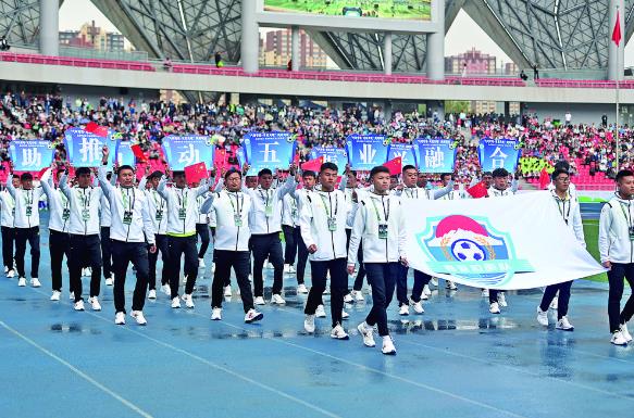 放飛綠茵夢想 共享“青超”精彩——“大美青海·高原足球”超級聯賽開幕式側記