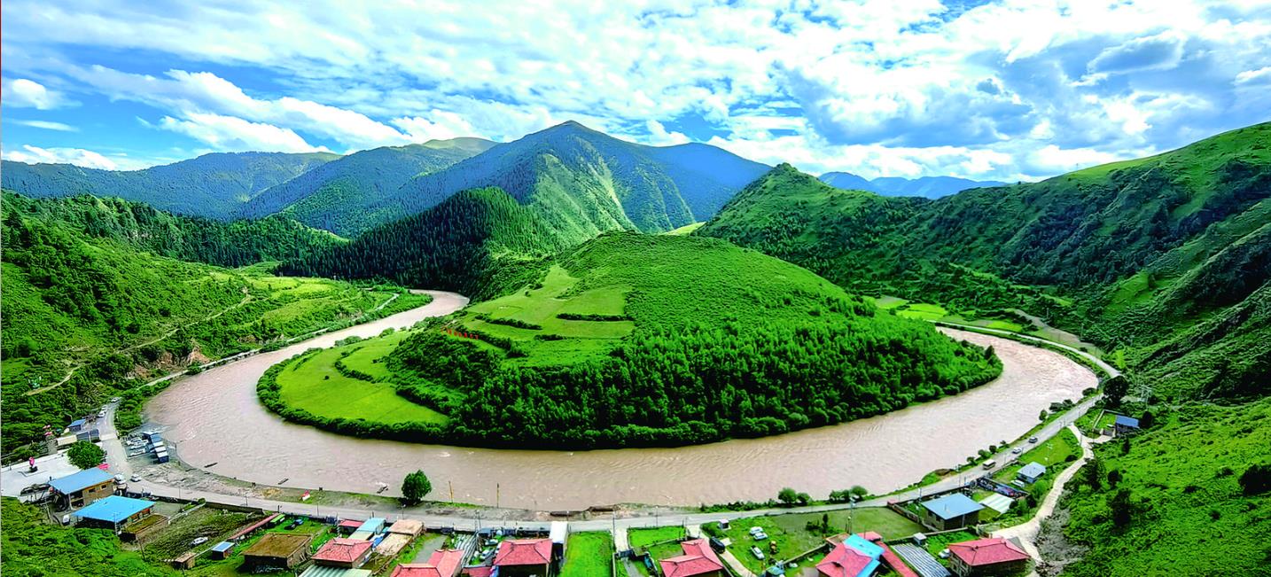 青海果洛:壯美瑪可河