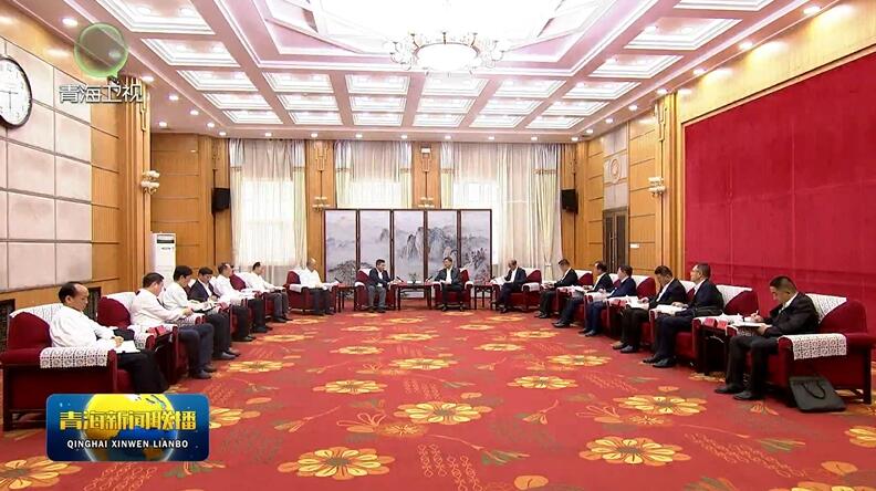 陳剛吳曉軍與國家電投集團董事長劉明勝一行座談