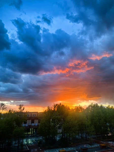 茶卡鹽湖晚霞 攝影:艾小慧 (1)_副本