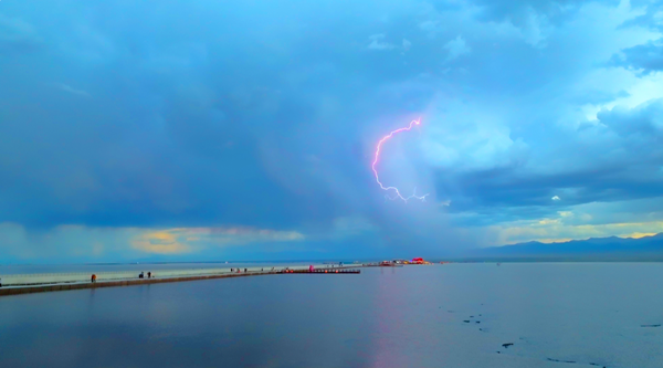 茶卡晚霞 攝影:張錦帆 (1)_副本