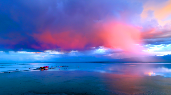 茶卡晚霞 攝影:張錦帆 (2)_副本