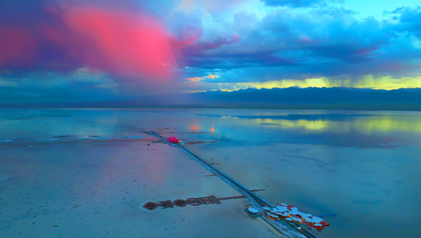 茶卡晚霞 攝影:張錦帆 (6)_副本