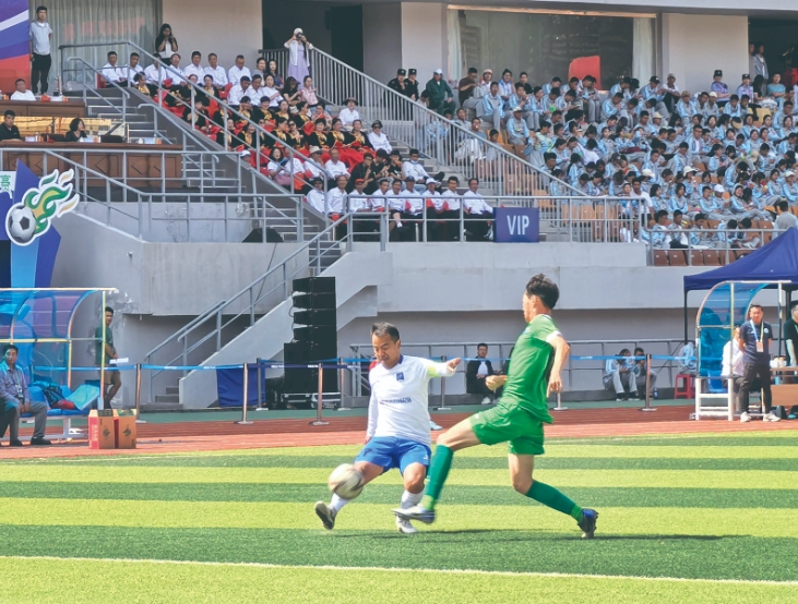 【大美青海·高原足球】激烈比拼 釋放活力——“青超聯賽”第十輪海東主場見聞