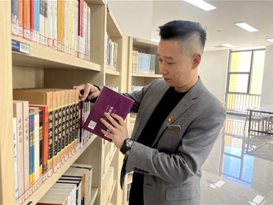 “全力以赴,做好書香的傳遞者”