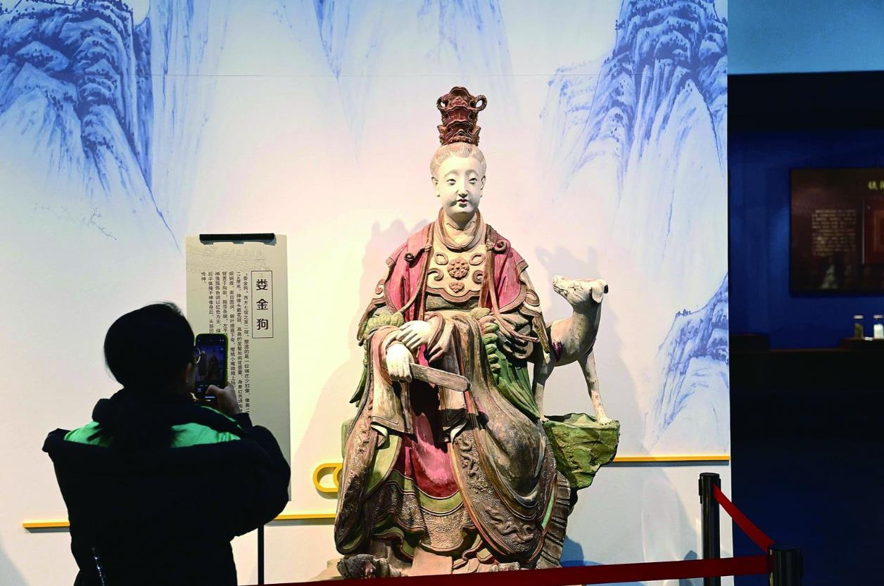 山西晉城古代彩塑壁畫藝術展走進西寧
