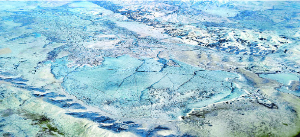 黃河源頭壯美冬景