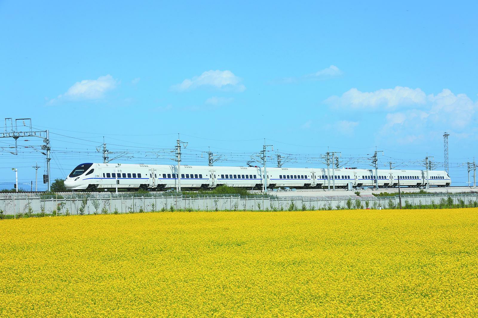 蘭新高鐵繪就青海高質量發展新畫卷——蘭新高鐵通車十周年綜述