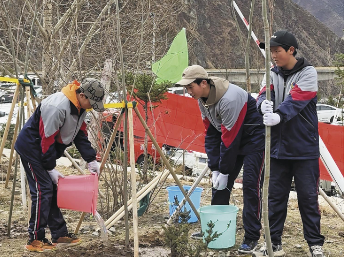 【為建設美麗青海增綠添彩】玉樹州舉行全民義務植樹活動