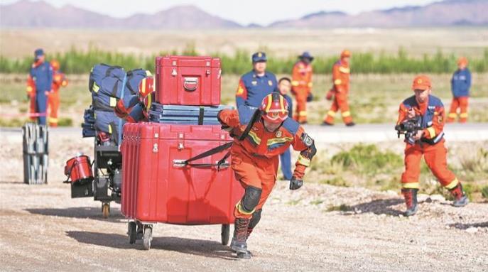 青海省消防救援總隊2025年戰勤保障比武演練落幕