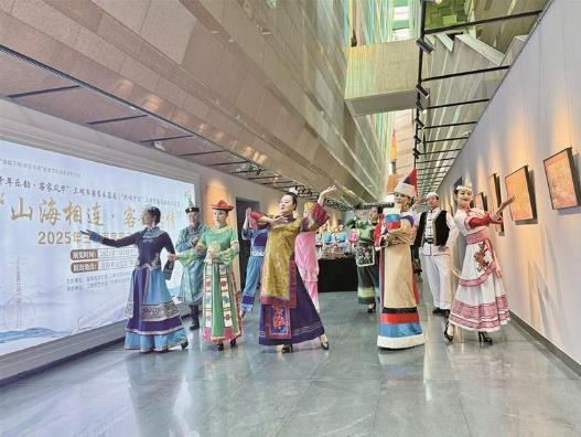 【文化中國行】福建省三明市客家走親展示展演活動走進青海