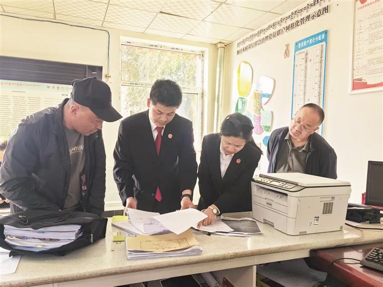 奔走在海拔3200米高原上的江蘇法官