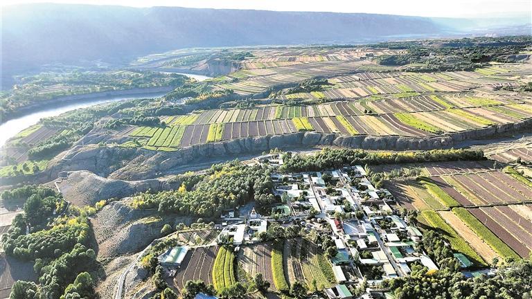 【家住黃河源】黃河臺地上藏著個“桃花源”