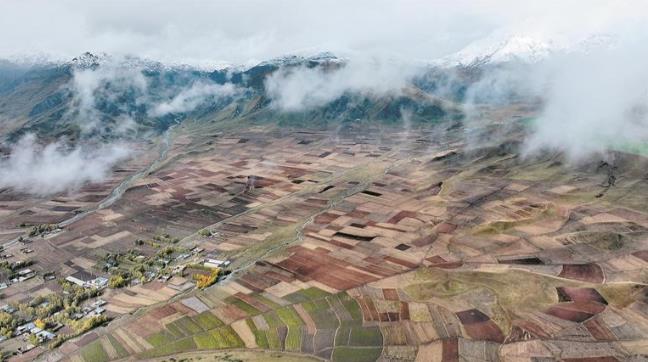 青海化隆秋色迷人眼