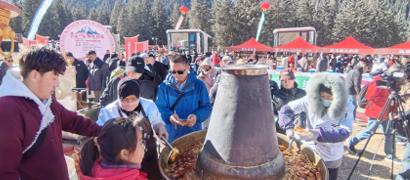 青海家宴在祁連美味開宴了