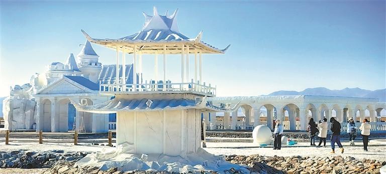 青海:冬日的茶卡鹽湖盡顯獨特魅力